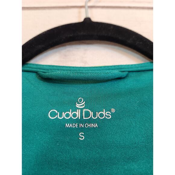 Cuddl Duds‎ Womens Multicolor Rainforest Long  Sleeve Open Front Cardigan  Small - Picture 3 of 6